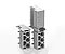Right Angle Female Type L/M/N Connectors for Free Boards - PCB connectors